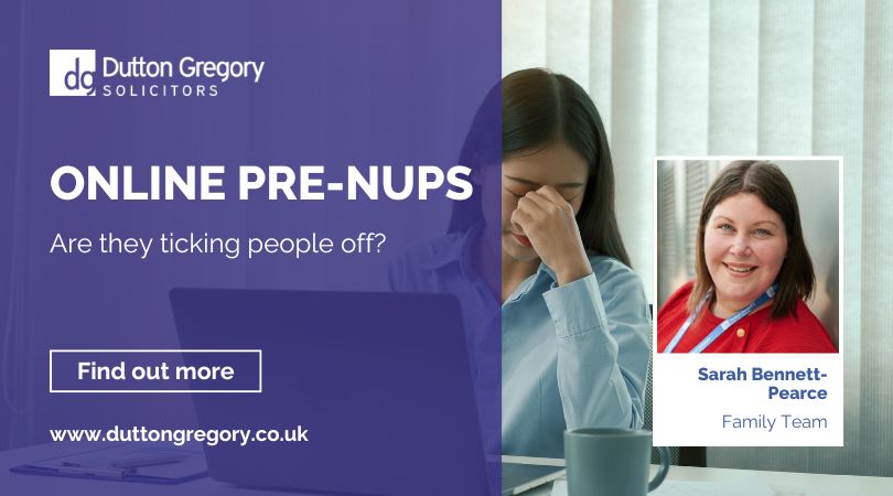 Are Online Pre-Nups Ticking People Off?