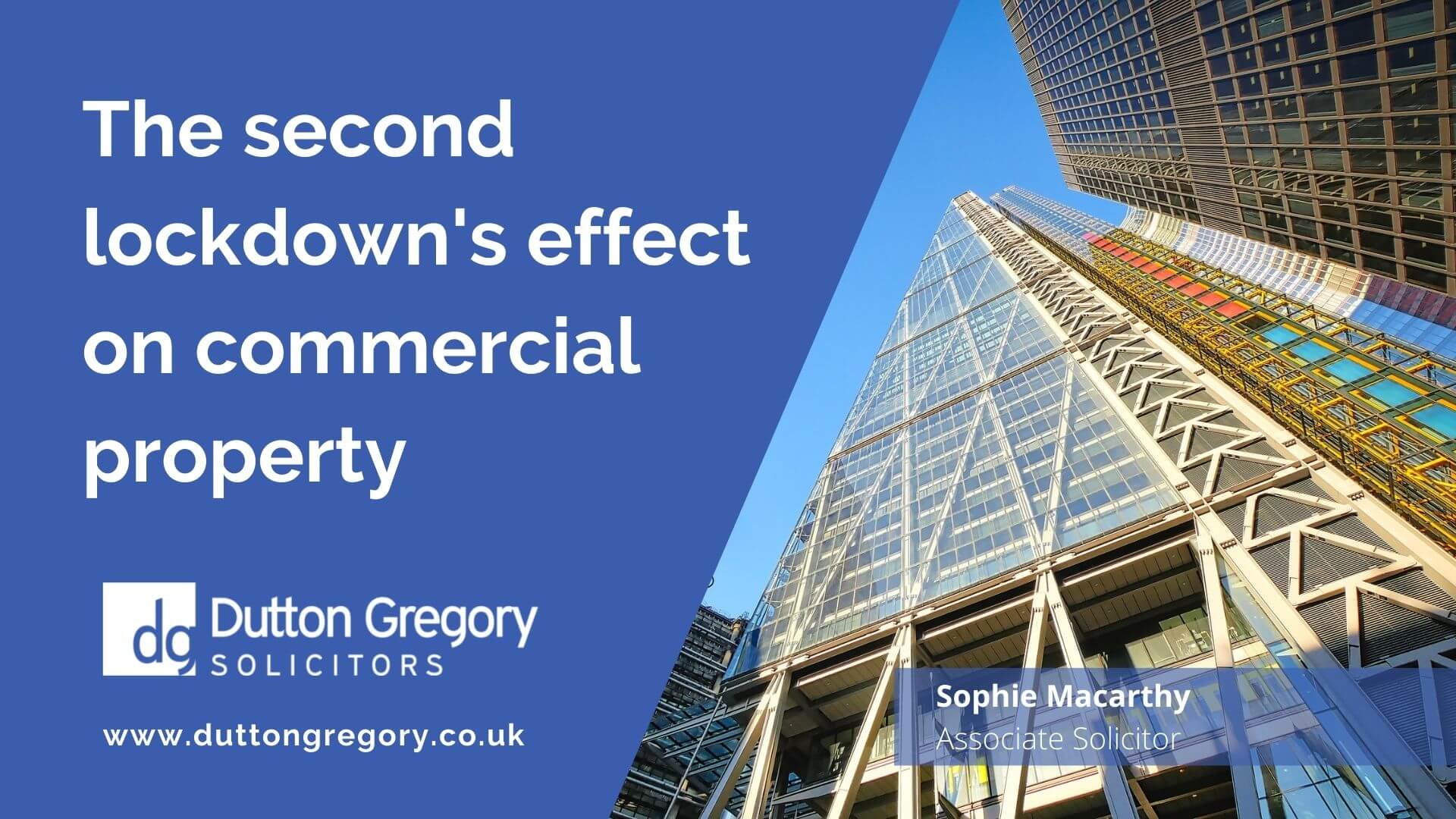The second lockdowns effect on commercial property
